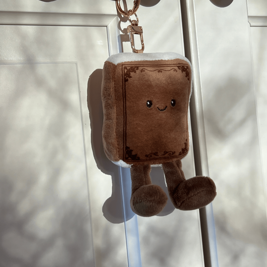 Bagcharm Plüschbuch "Buchbert"