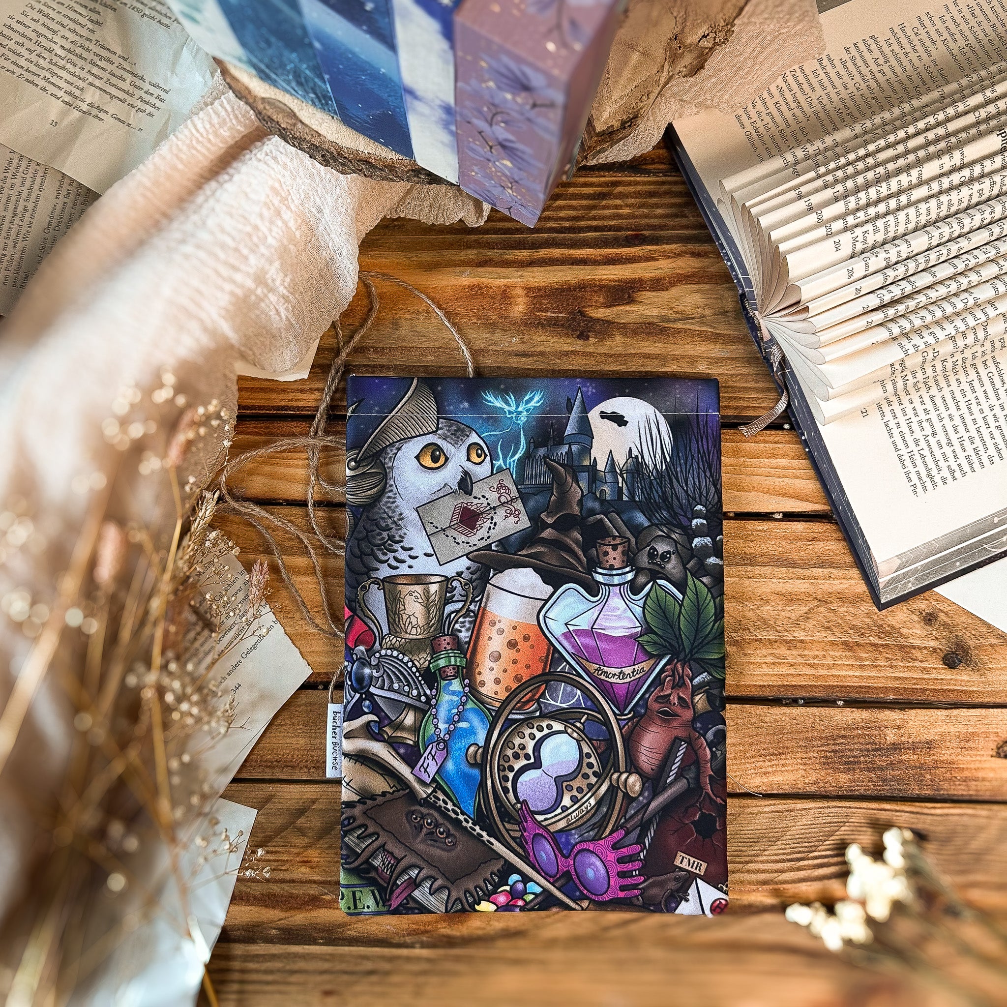 Buchhülle "Harry Potter" von @bethcust