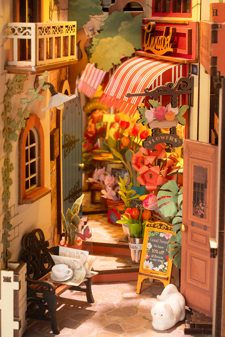 Book Nook "Floral Corner"