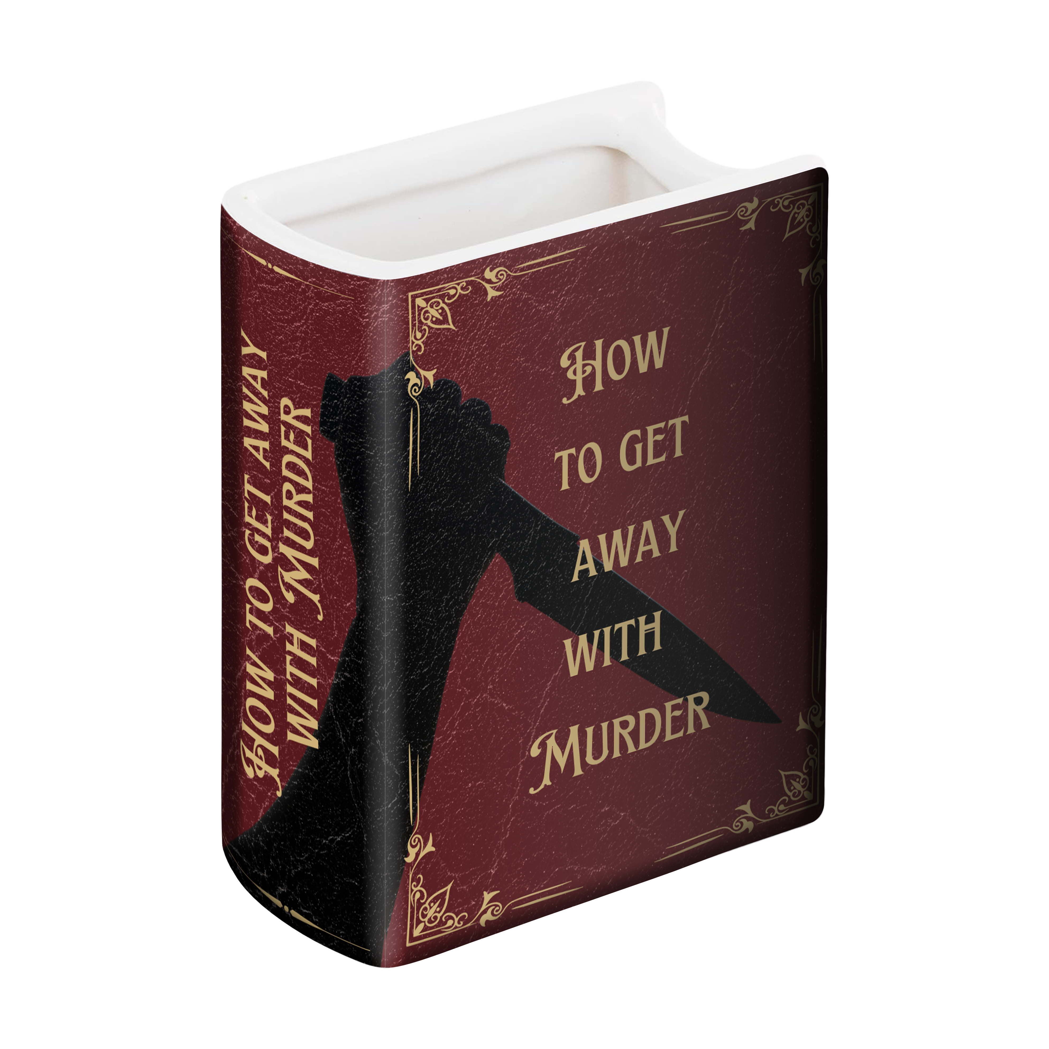 Buchvase "How to get away with Murder"