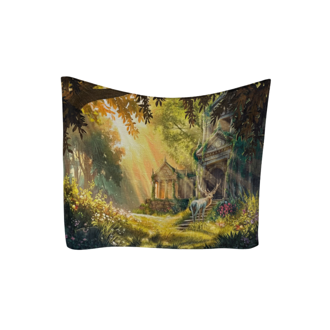 Kuscheldecke Hirsch