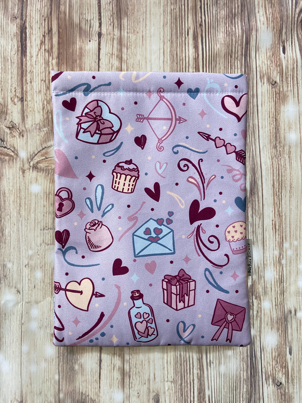Buchhülle "Love Doodles"
