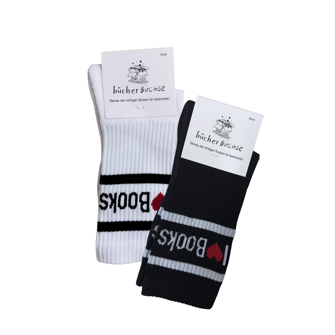 Socken "i love books" Bundle 35-40