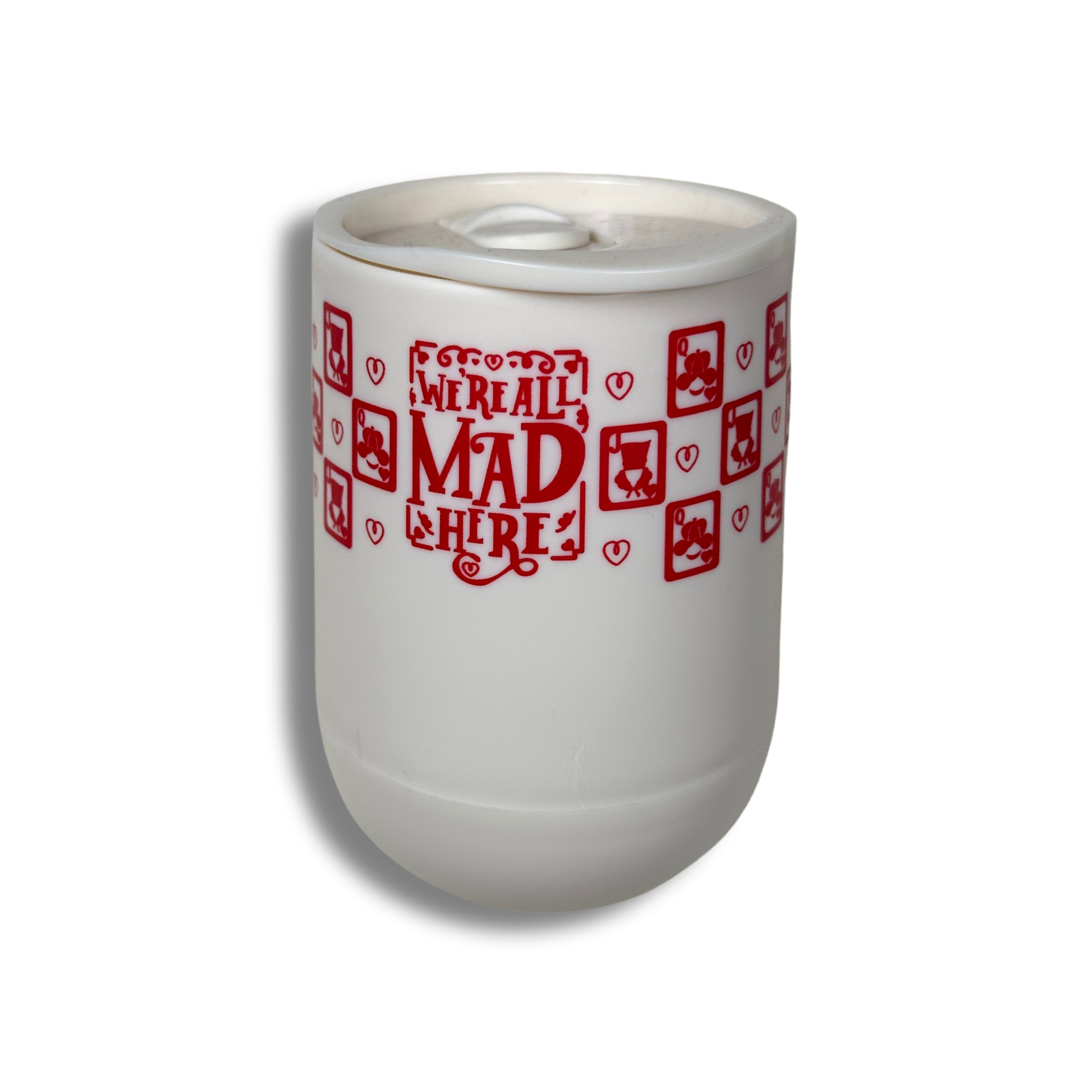 Thermobecher "We´re all mad here"