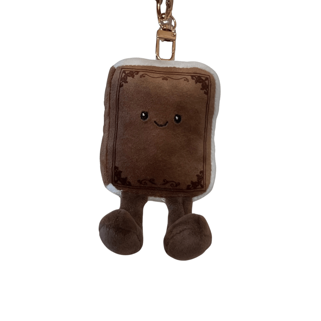 Bagcharm Plüschbuch "Buchbert"