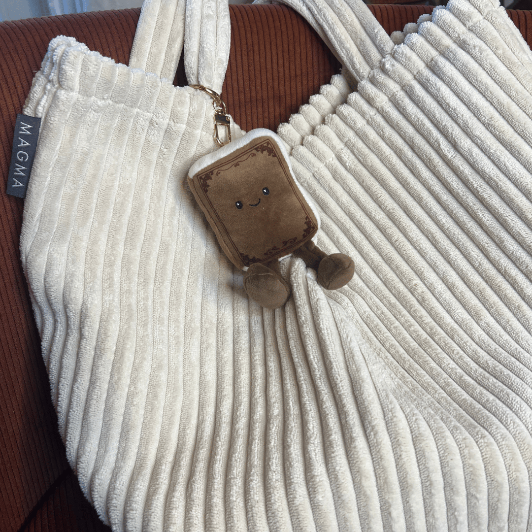 Bagcharm Plüschbuch "Buchbert"