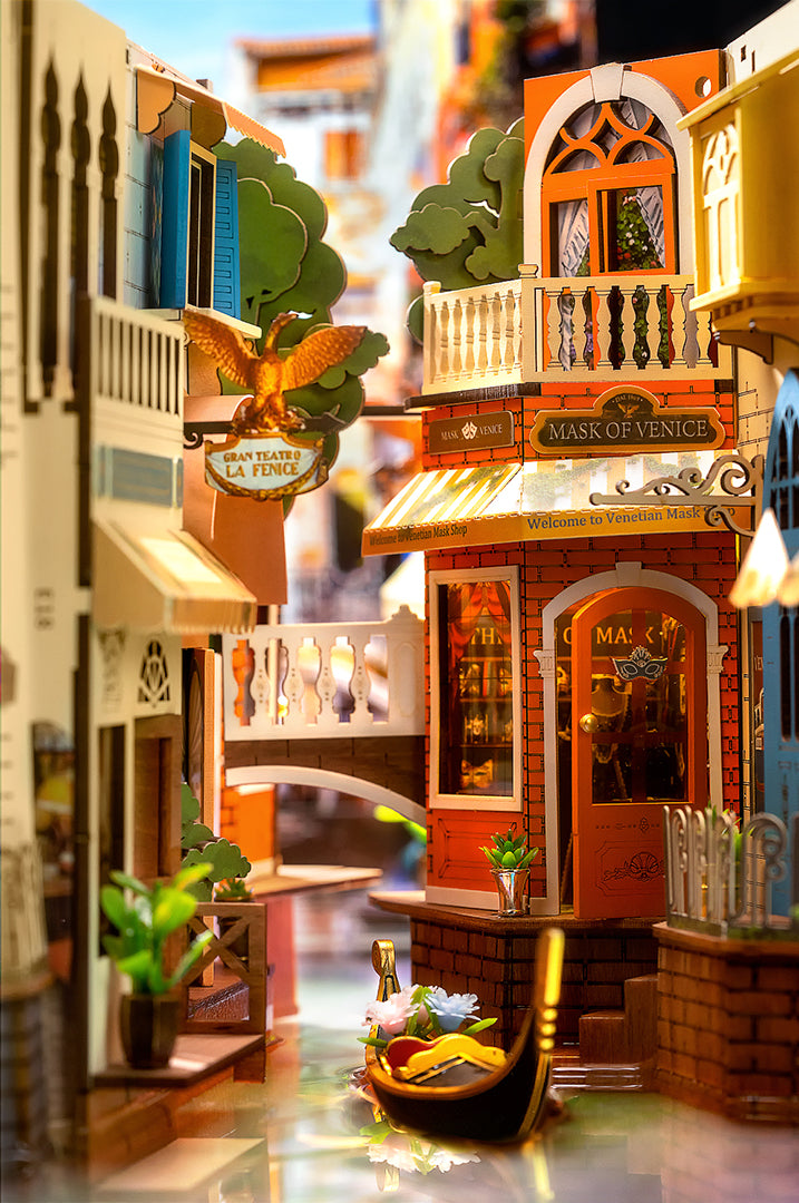 Book Nook "Romantic Venice"