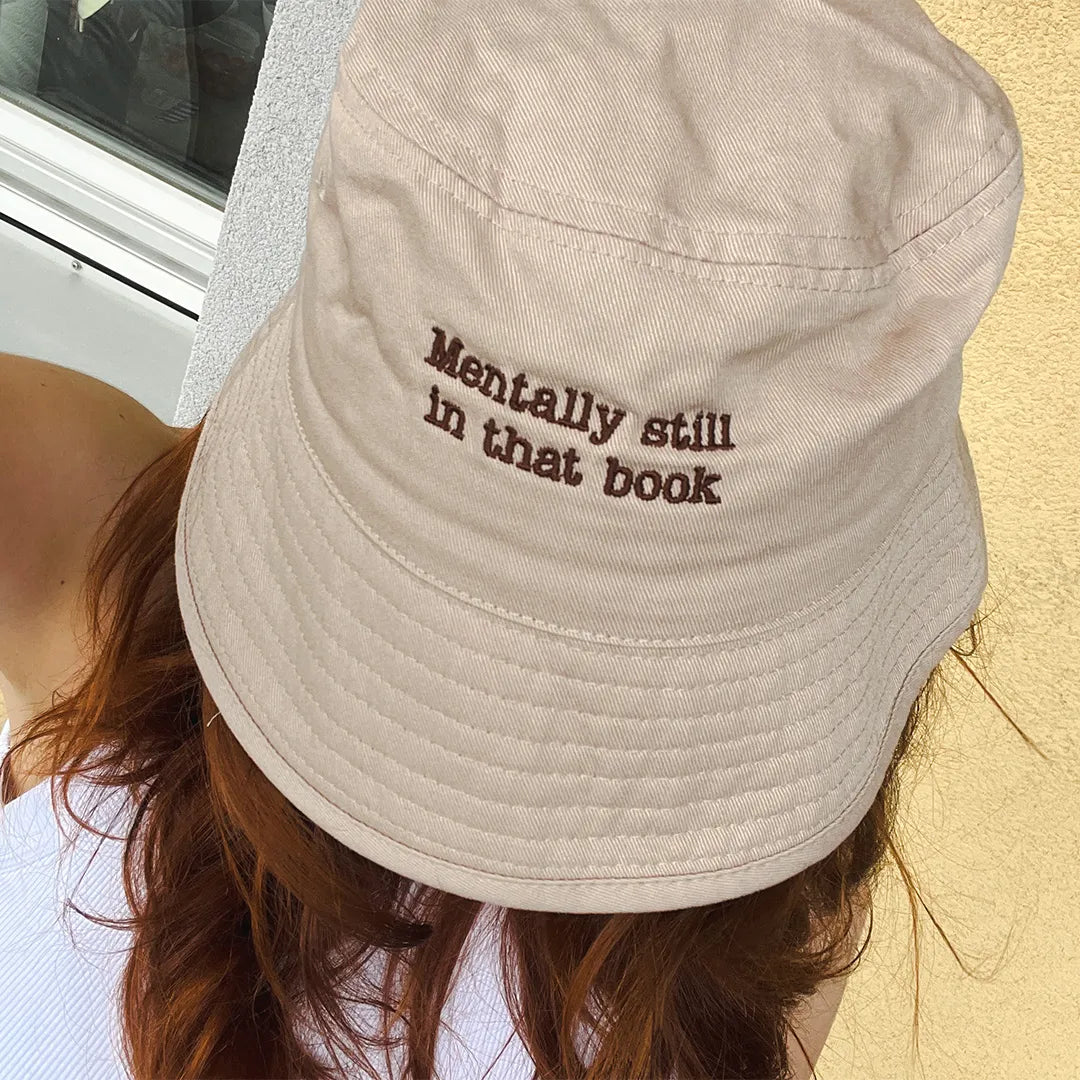 Anglerhut "Mentally still in that book"