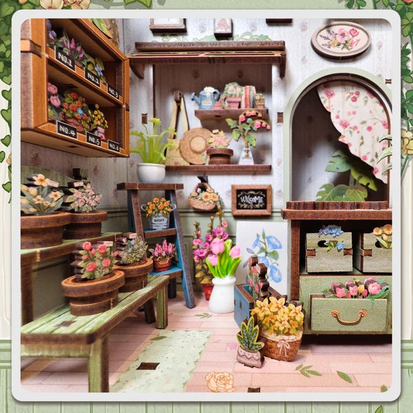 Book Nook "Champs-Élysees Florist"