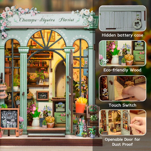 Book Nook "Champs-Élysees Florist"