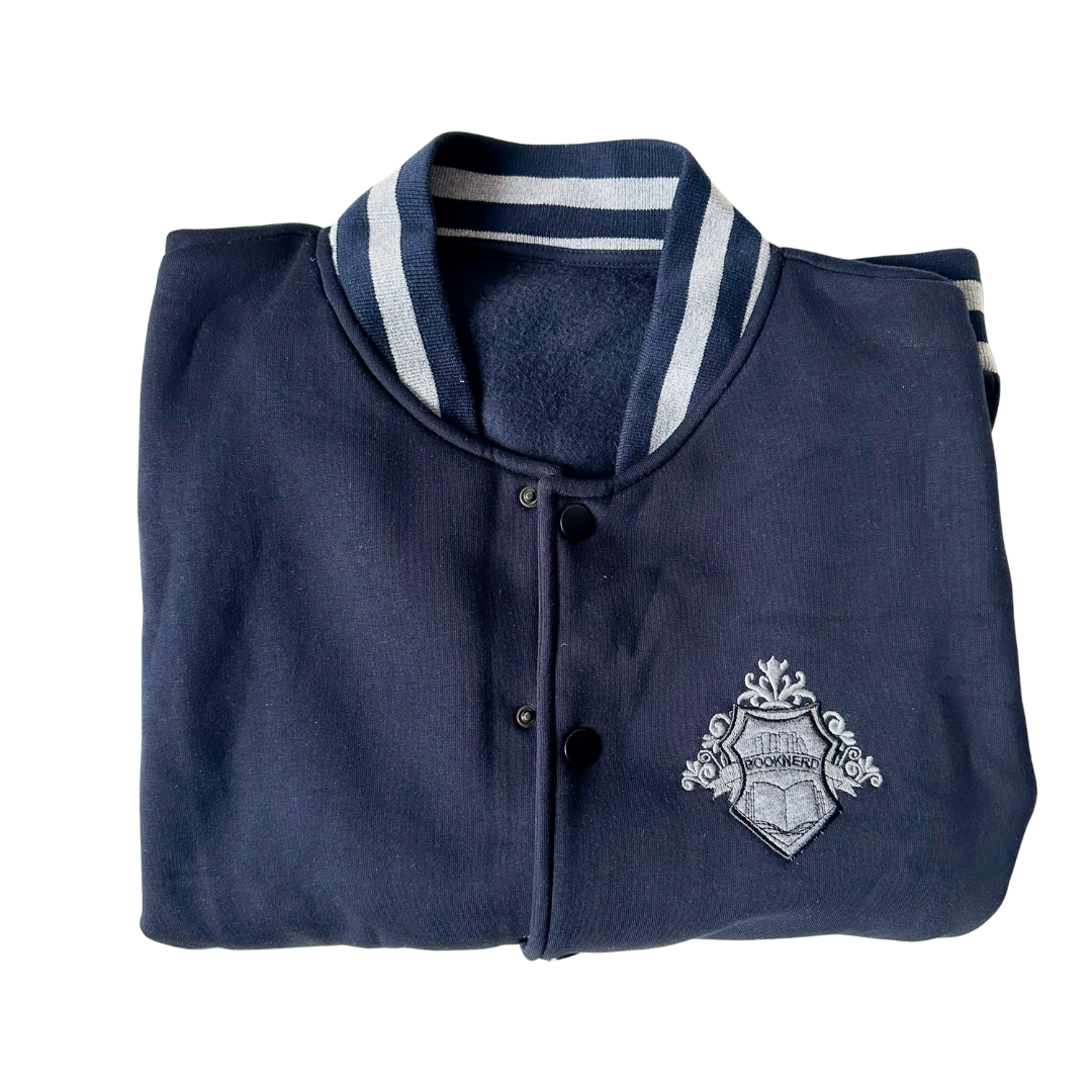 Collegejacke "booknerd"