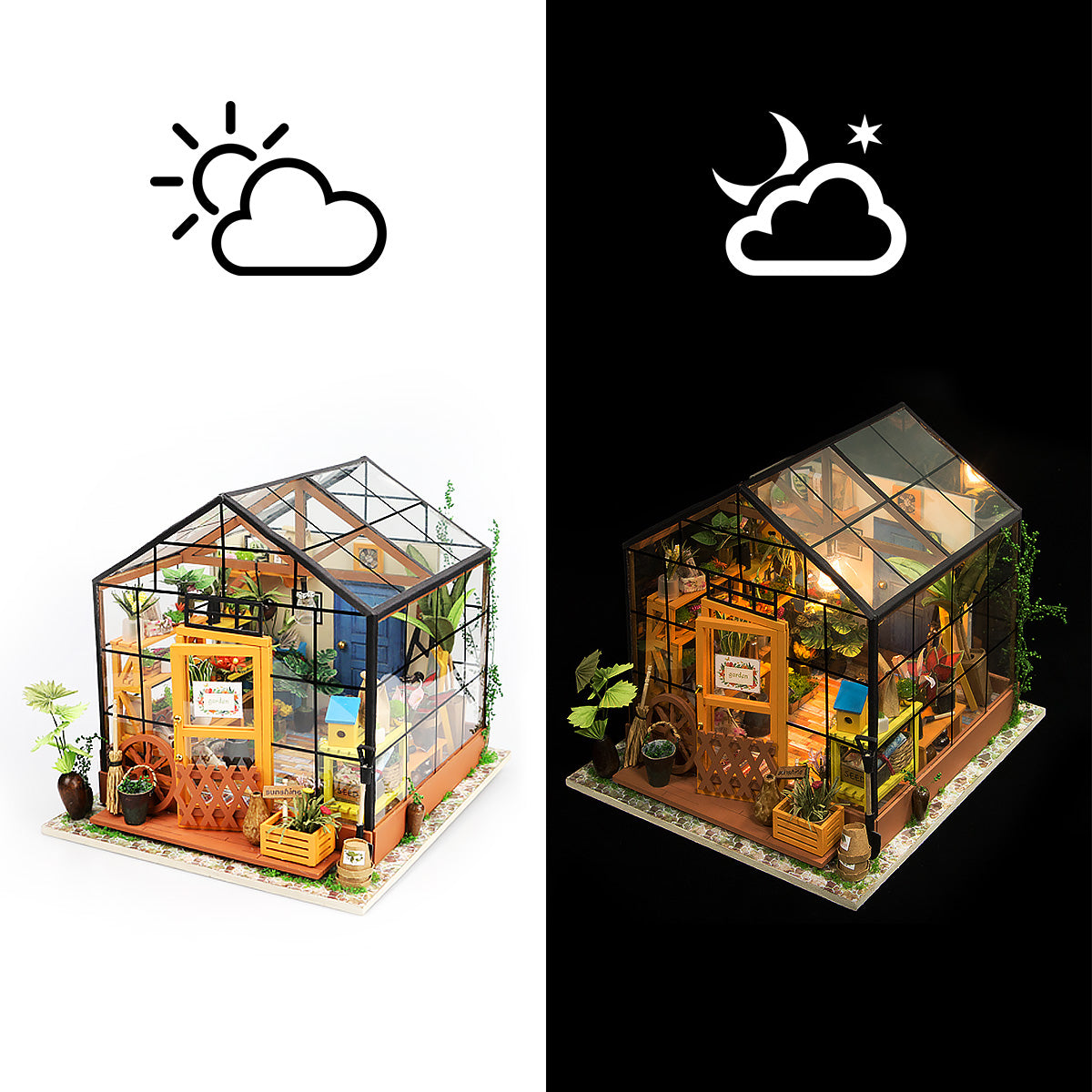 Book Nook "Cathys Flower House"