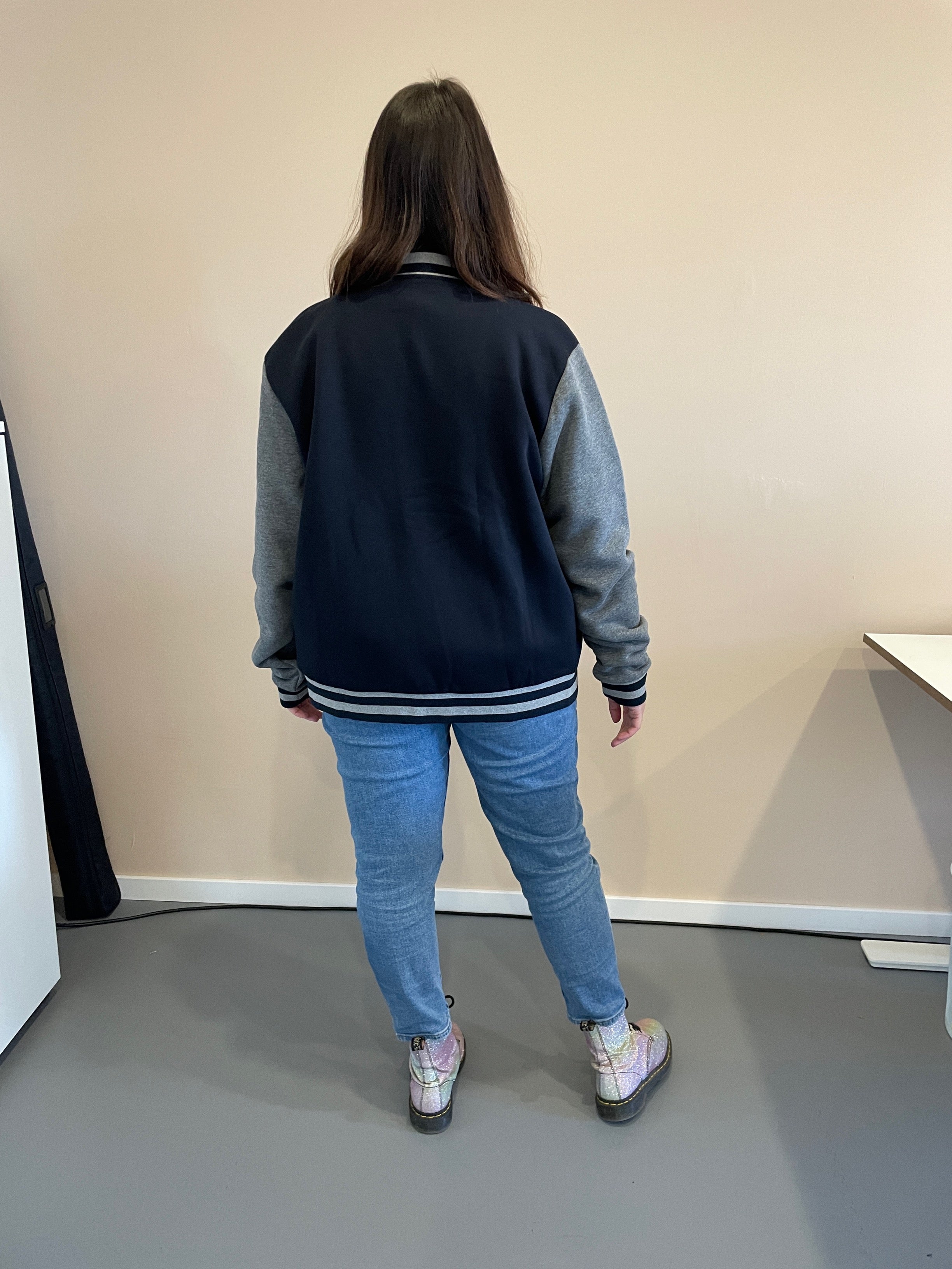 Collegejacke "booknerd"