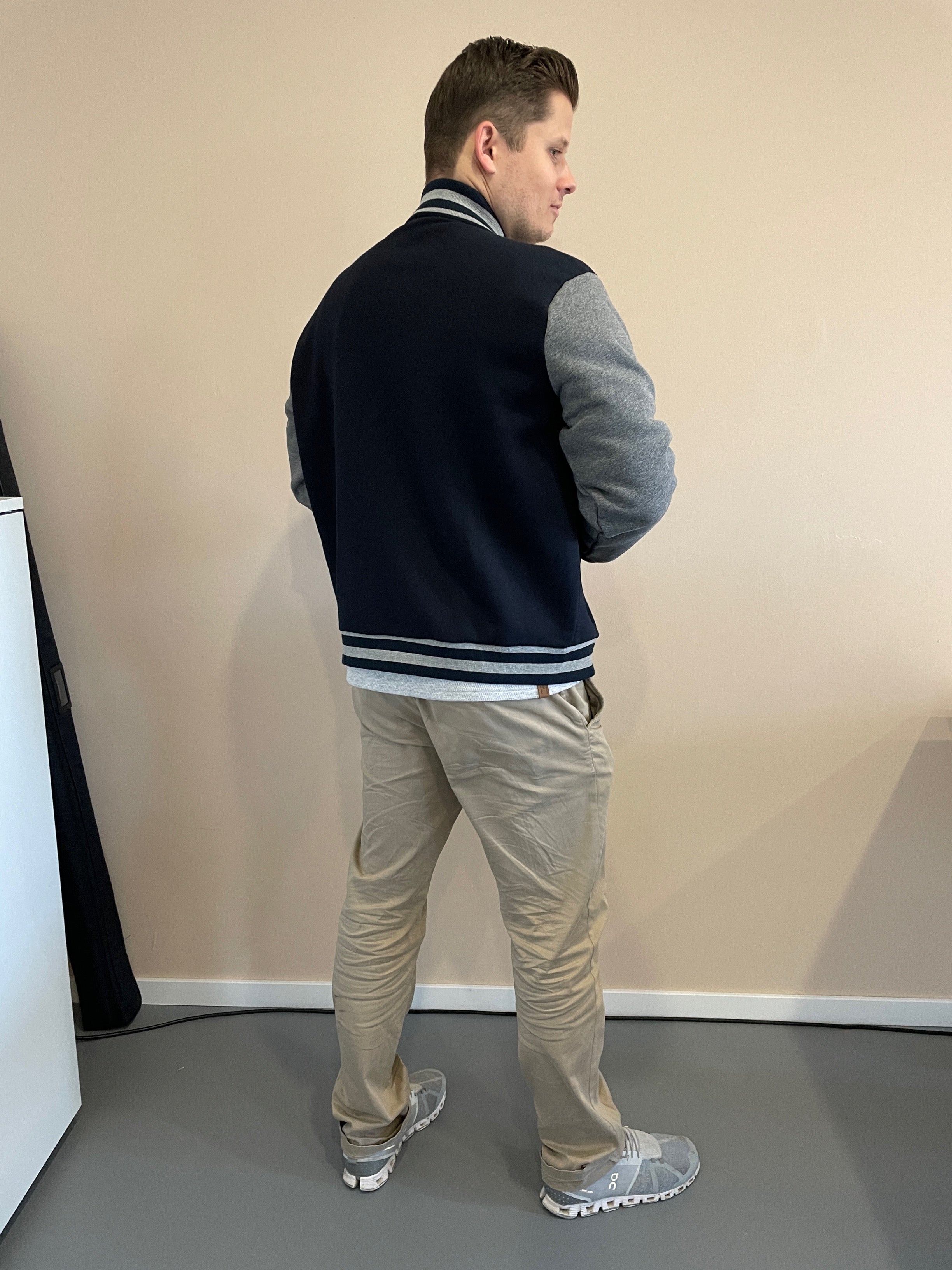 Collegejacke "booknerd"