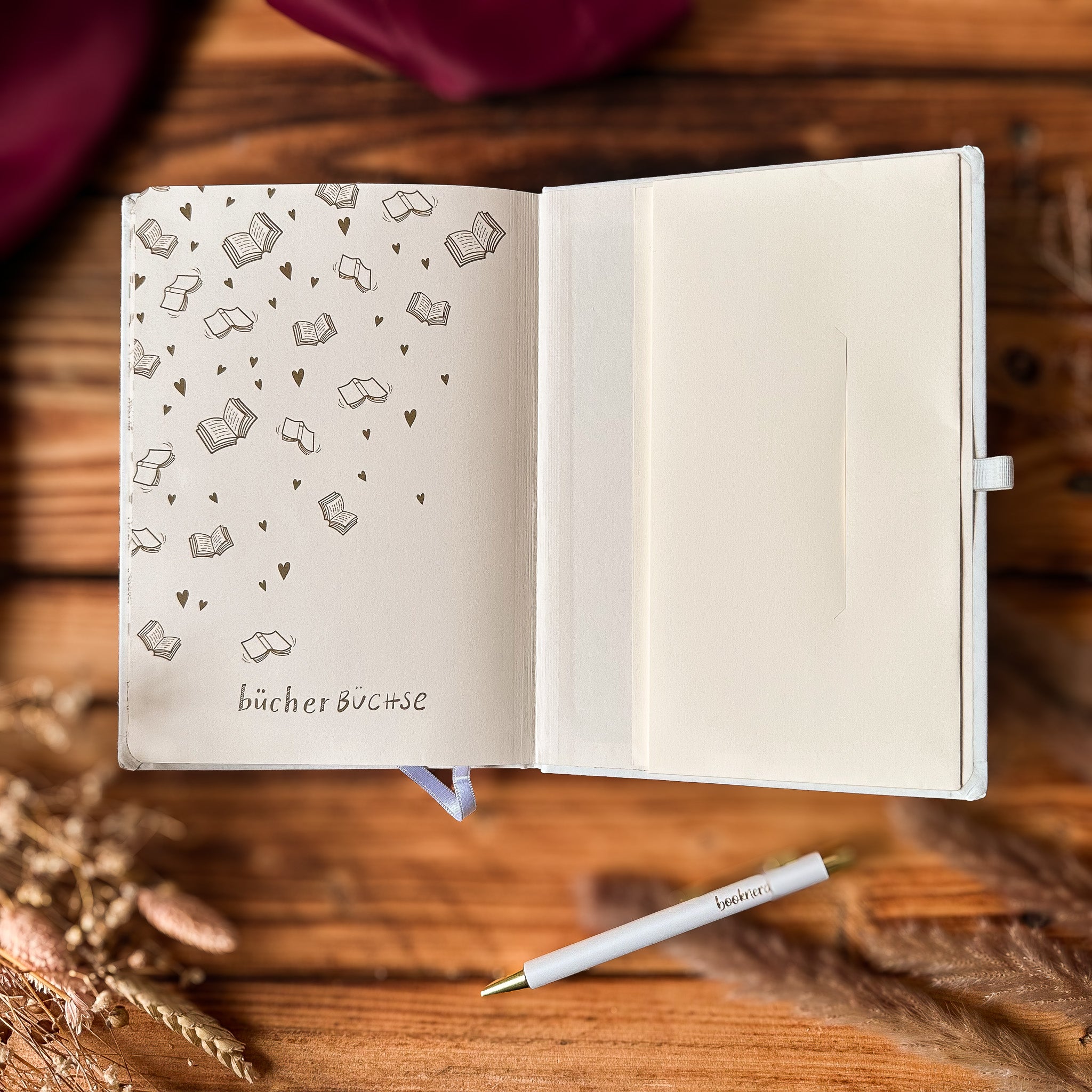 Notizbuch "booknerd"
