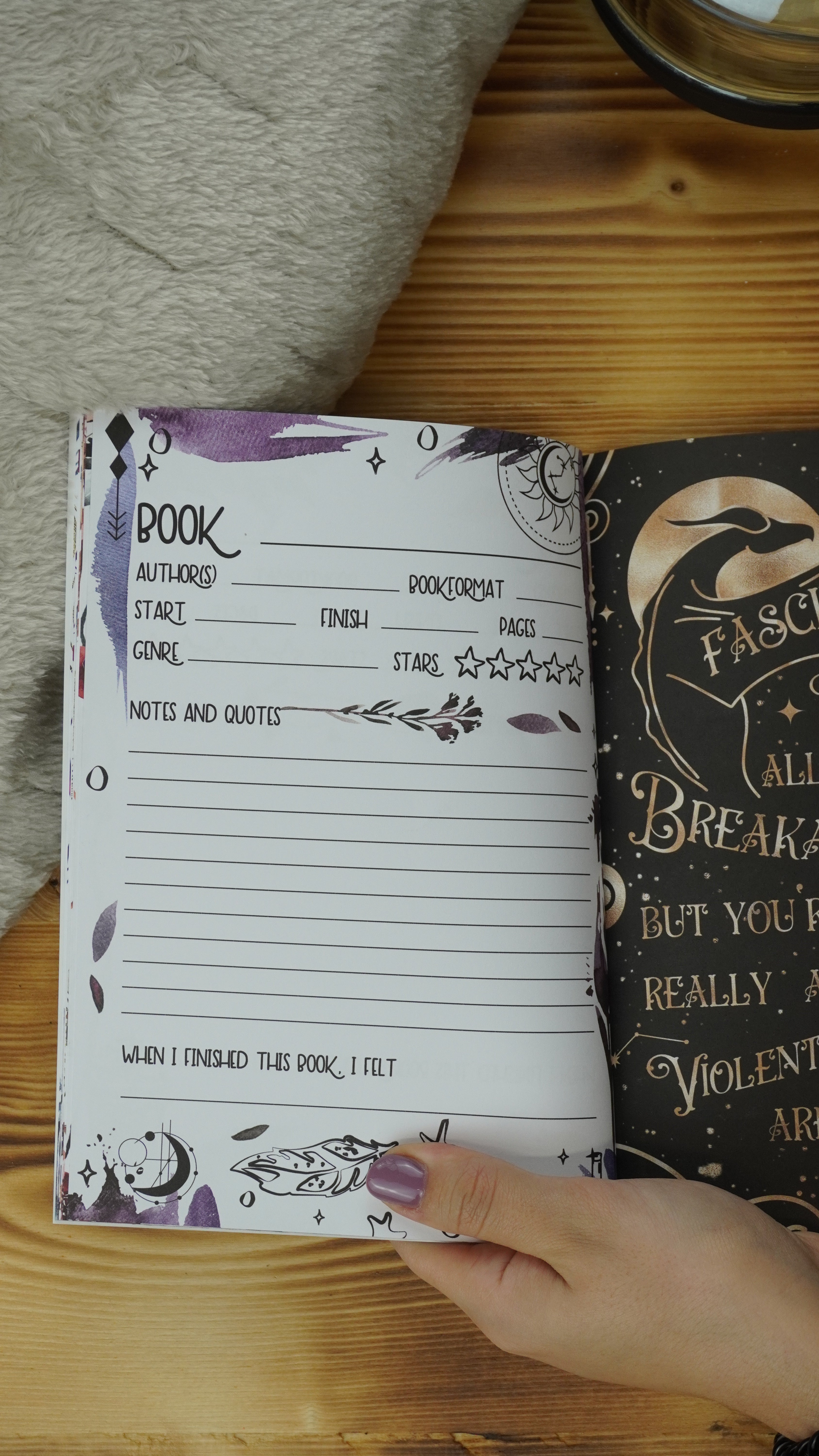 Book Journal "Rose"